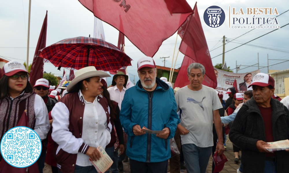 Destacan Ana Lilia Rivera y José Antonio Álvarez Lima que siete de cada 10 votos en Tlaxcala serán para Morena.