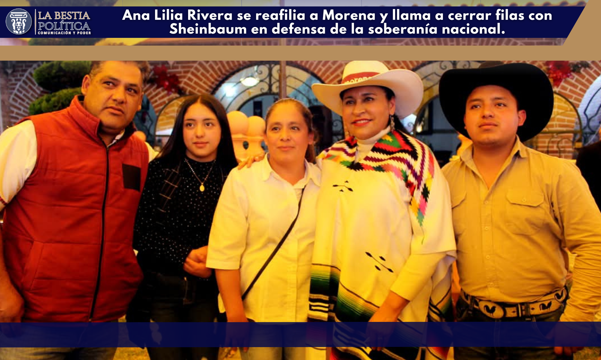 Ana Lilia Rivera se reafilia a Morena y llama a cerrar filas con ...