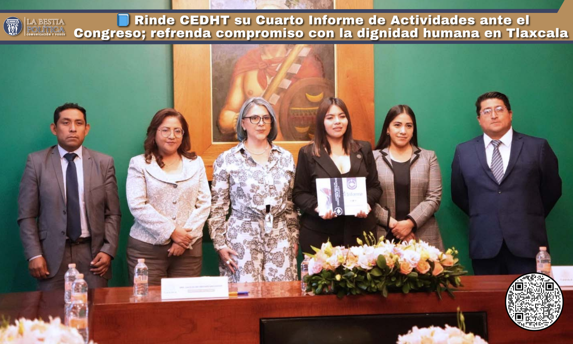📘 Rinde CEDHT su Cuarto Informe de Actividades ante el Congreso ...