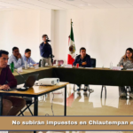 No subirán impuestos en Chiautempan en 2026.