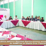 Encabeza Alfonso Sánchez García novena asamblea ordinaria de AAMTlax en Santa Cruz Tlaxcala.