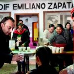 Emiliano Zapata celebra el Encendido del Árbol Navideño con una noche llena de magia y unión familiar