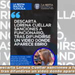 Descarta Lorena Cuéllar sanciones a funcionario,  tras difundirse un video donde aparece ebrio.