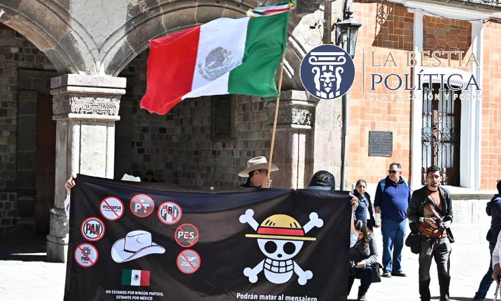 Marcha Generación Z por justicia y libertad en Tlaxcala