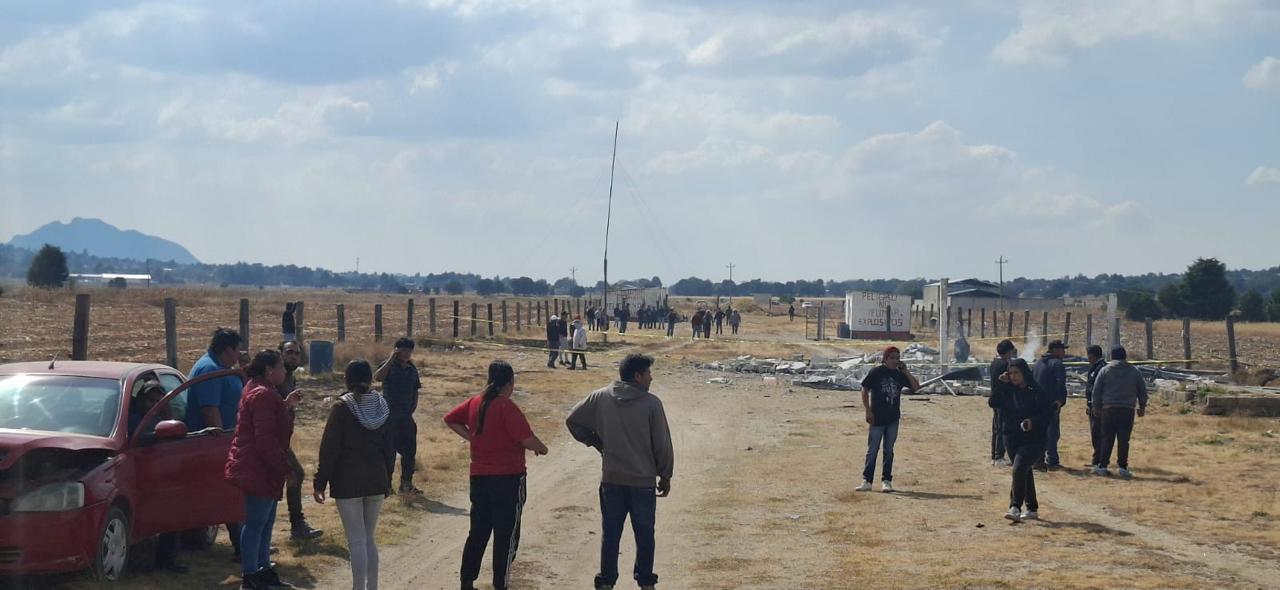 Atienden explosión de polvorín en Xalostoc; no hay fallecidos