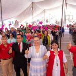 Rinde Sandy Aguilar 1er Informe Legislativo en Apizaco