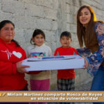 👑🥖 Miriam Martínez comparte Rosca de Reyes con familias en situación de vulnerabilidad