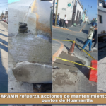 💧 CAPAMH refuerza acciones de mantenimiento en distintos puntos de Huamantla.
