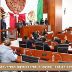 Acuerdan legisladores la inviabilidad de comparecencias.
