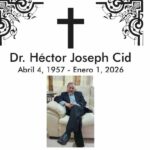 Fallece activista, Héctor Joseph Cid, por paro cardiorrespiratorio.