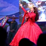 Celebra Ixtenco su fundación a lo grande; Nadia conquista el escenario y la lucha registra lleno total