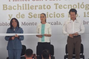 Anuncia Sheinbaum  el Bachillerato Nacional y asegura que  ningún joven se quedará sin estudiar