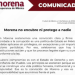 Morena en Tlaxcala rechaza encubrimientos tras señalamientos internos