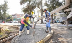 Supervisa alcalde de Tlaxcala obras de rehabilitación en Bulevar del Maestro y Ocotelulco