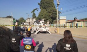 Protección Civil atiende reporte por cables de alta tensión en Ocotitla