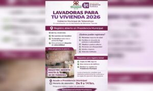 Tetlanohcan impulsa el programa Lavadoras para tu Vivienda 2026 en apoyo a familias vulnerables