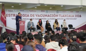 Arranca en universidades estrategia “Por un Tlaxcala sin sarampión: la fuerza está en la prevención”