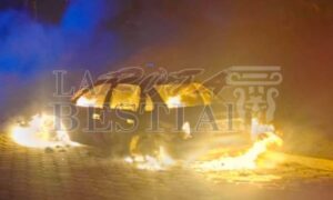 Localizan vehículo incendiado junto con cuerpo en su interior en Papalotla