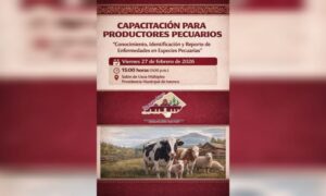 Ixtenco fortalece la sanidad animal con capacitación dirigida a productores pecuarios
