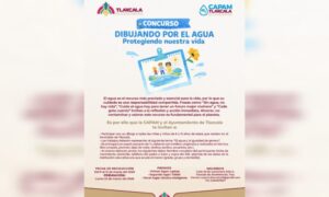 Dibujando por el agua: Tlaxcala fomenta la cultura del agua en la niñez