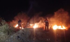 Protección Civil de Huamantla al rescate: dos incendios de pastizal controlados
