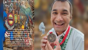 Niegan entrada a Murales de Palacio de Gobierno al chef Irad Santacruz.