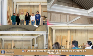🏛️🎨 Avanza remodelación de la Casa de Cultura en Tlaltelulco