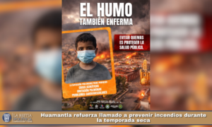 Huamantla refuerza llamado a prevenir incendios durante la temporada seca.