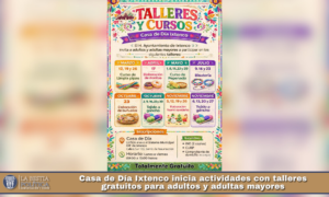 Casa de Día Ixtenco inicia actividades con talleres gratuitos para adultos y adultas mayores.