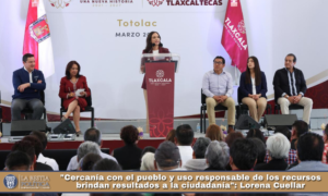 «Cercanía con el pueblo y uso responsable de los recursos brindan resultados a la ciudadanía»: Lorena Cuellar.