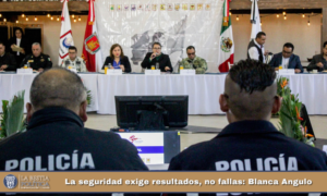 La seguridad exige resultados, no fallas: Blanca Angulo.