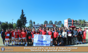 Comunidad UATx se suma al tequio nacional “Derecho a la igualdad sustantiva”.