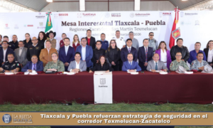 Tlaxcala y Puebla refuerzan estrategia de seguridad en el corredor Texmelucan-Zacatelco.