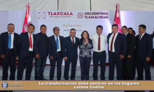 La transformación debe sentirse en los hogares: Lorena Cuéllar.