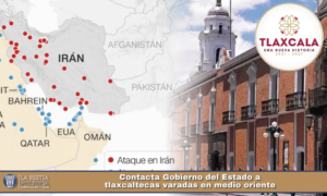 Contacta Gobierno del Estado a tlaxcaltecas varadas en medio oriente.