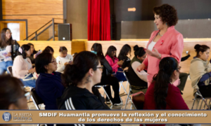 SMDIF Huamantla promueve la reflexión y el conocimiento de los derechos de las mujeres.