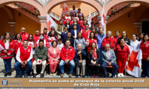 Huamantla se suma al arranque de la colecta anual 2026 de Cruz Roja.