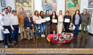 Conmemoran en Huamantla Día de la Mujer Taurina con jornada cultural y taurina.