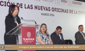 Inaugura gobernadora nuevas oficinas de COEPRIST.