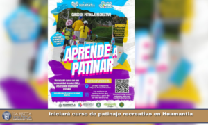 Iniciará curso de patinaje recreativo en Huamantla.