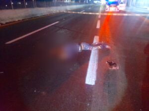 Atiende Seguridad Pública de Huamantla hecho de tránsito con resultado fatal.