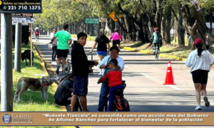 “Muévete Tlaxcala” se consolida como una acción más del Gobierno de Alfonso Sánchez para fortalecer el bienestar de la población.
