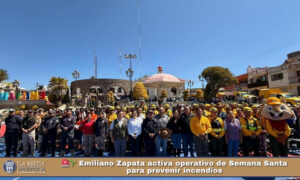 🚨🌱 Emiliano Zapata activa operativo de Semana Santa para prevenir incendios