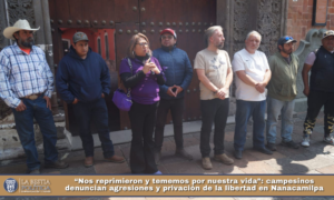 “Nos reprimieron y tememos por nuestra vida”: campesinos denuncian agresiones y privación de la libertad en Nanacamilpa.