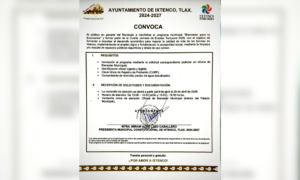 Abre Ayuntamiento de Ixtenco convocatoria para la Cuarta Jornada de Empleo Temporal 2026.