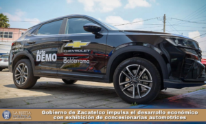 Gobierno de Zacatelco impulsa el desarrollo económico con exhibición de concesionarias automotrices.