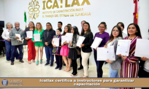 Icatlax certifica a instructores para garantizar capacitación.