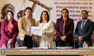 Huamantla SEDE de mesa de trabajo para fortalecer la protección de niñas y adolescentes.