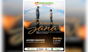 Invita SMDIF Huamantla a conferencia «Hablar para sanar» en su nueva fecha.