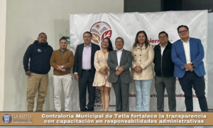 Contraloría Municipal de Tetla fortalece la transparencia con capacitación en responsabilidades administrativas.